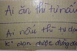 Thăm phòng trọ thằng bạn, "đứng hình" khi thấy cảnh này