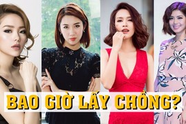 Video: Minh Hằng và các sao "ế" nói gì khi bị hỏi "bao giờ lấy chồng"?