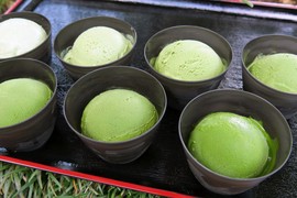 Kem matcha 7 cấp độ của Nhật thu hút nhiều tín đồ ẩm thực