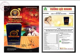 TPBVSK Vương Lực Khang bị cảnh báo vi phạm quảng cáo thế nào?