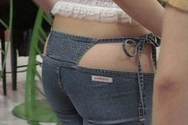 Ngán ngẩm những thảm họa quần jeans trông vô cùng phản cảm