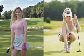 Ăn mặc quá gợi cảm, bóng hồng làng golf từng bị "khủng bố"