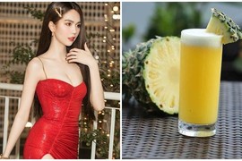 Học sao Việt tự chế đồ uống dưỡng dáng, đẹp da hiệu quả