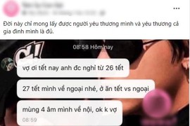 Chồng đưa vợ về ngoại ăn Tết, chị em không tin là có thật