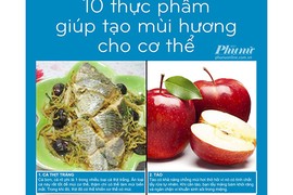 10 thực phẩm giúp cơ thể có hương thơm quyến rũ