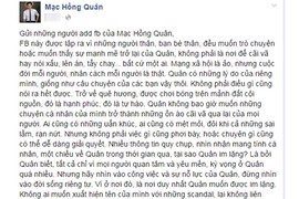 Mạc Hồng Quân phát ngôn sốc về đám cưới với Kỳ Hân