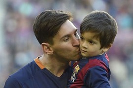 Chuyện cảm động ít biết về tình phụ tử của Lionel Messi