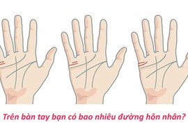 Xem đường ngang nhỏ trên tay, biết ngay vận tình 