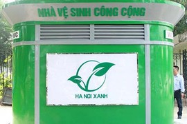 Cận cảnh nhà vệ sinh công cộng siêu xịn ở Hà Nội