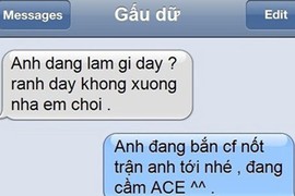 “Cười bò” loạt tin nhắn khiến các đôi “tan đàn xẻ nghé“