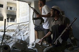 Quân đội Syria giao tranh ác liệt với phiến quân 