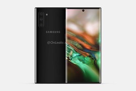 Rò rỉ Samsung Galaxy Note 10 xuất sắc "ăn đứt" iPhone Xs