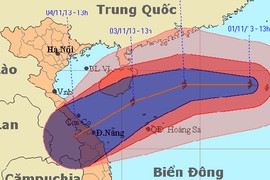 Bão số 12 giật cấp 15 sắp vào tàn phá miền Trung