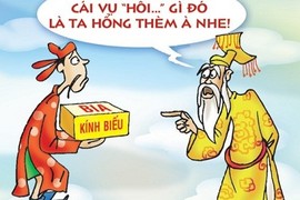 Sốt ảnh chế “Táo bảo mẫu”, Ngọc Hoàng không nhận quà “hôi“