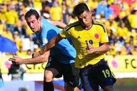 Colombia – Uruguay: Ngày không Suarez