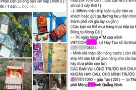 Cận Tết, dân quậy lên Facebook buôn hàng cấm