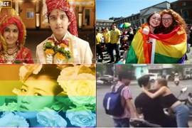 Bão mạng: Cô dâu 8 tuổi; cờ lục sắc ủng hộ LGBT