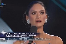 Xì xào về câu hỏi ứng xử, MC nhầm lẫn tại Miss Universe