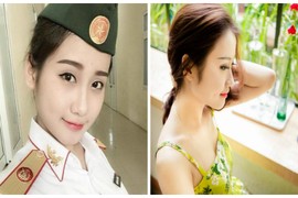 Nữ sỹ quan trường Quân đội xinh đẹp, đa tài vạn người mê