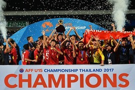 U15 Thái Lan gục ngã, U15 Việt Nam lên ngôi vô địch AFF