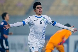 Cầu thủ nguy hiểm nhất U23 Uzbekistan đẹp trai như tài tử