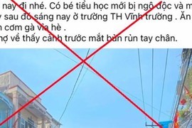 Bị phạt 5 triệu vì tung tin nữ sinh tử vong do ăn cơm gà