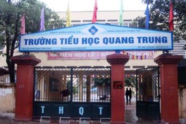 Hà Nội: Xác minh cô giáo trường Quang Trung bắt học sinh tát bạn 50 cái