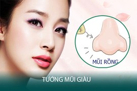 Tướng mũi phú quý sinh ra đã chạm vạch đích, sau tuổi 30 sẽ làm quan lớn