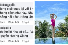 Diện đồ tắm nóng bỏng nhưng Hương Giang lại bị soi "sống ảo" hơi lố