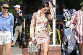 Kendall Jenner có loạt công thức diện áo sơ mi đơn giản nhưng cực kỳ sang xịn mịn