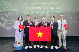 Việt Nam đứng thứ hai thế giới về kết quả Olympic Hóa học quốc tế