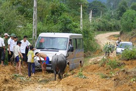 “Ô tô về làng” và những chuyện “cười ra nước mắt“