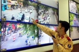 Hôm nay, CSGT Hà Nội đồng loạt xử lý vi phạm qua camera