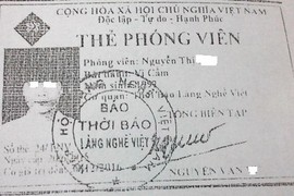 2 "phóng viên" có dấu hiệu "làm tiền" Trung tâm BTXH