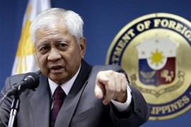 Philippines: Biển Đông hãy để cho trọng tài phân xử 