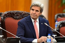 Ảnh: Ngoại trưởng John Kerry thăm Việt Nam trước khi rời nhiệm sở