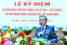 Phát biểu của Tổng Bí thư tại kỷ niệm 80 năm Ngày truyền thống Tổng cục Chính trị