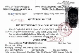 Phó Tổng Giám đốc Công ty TNHH Newpot Quốc tế bị truy nã