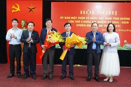 Ông Phạm Quang Long giữ chức Chủ tịch Ủy ban MTTQVN tỉnh Quảng Bình