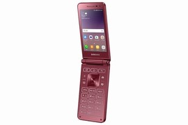 Trên tay smartphone nắp gập mới của Samsung