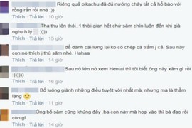 Chiều con nhất "hệ mặt trời", ông bố xăm nhân vật hoạt hình kín lưng