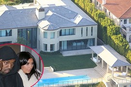 Cận cảnh biệt thự "đắt cắt cổ" của vợ chồng Kim Kardashian 