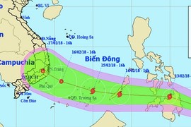 Dự báo thời tiết 13/2: Bão Sanba vào Biển Đông 30 Tết