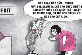 Cười trước khóc sau với báo cháy giả