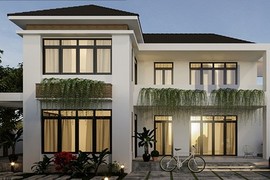 10 mẫu nhà 2 tầng 100m2 đẹp và sang trọng