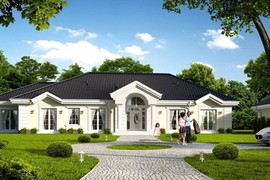 10 mẫu biệt thự 1 tầng mái thái đẹp nhất 2019