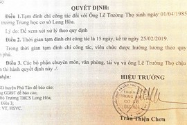 Thầy giáo bị tố đánh vẹo cột sống học sinh lên tiếng