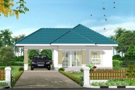 10 mẫu nhà cấp 4 nhỏ 40m2 đẹp mê hồn