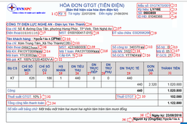 Hoá đơn điện sắp tới sẽ ghi rõ những thông tin chi tiết nào?