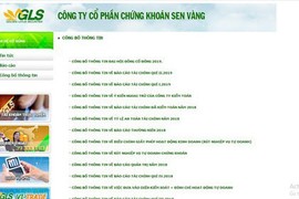 Chứng khoán Sen Vàng tiếp tục bị xử phạt